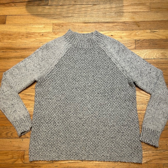 • Vince • Seed Stitch Crew in Pebble/Gray - Picture 4 of 12